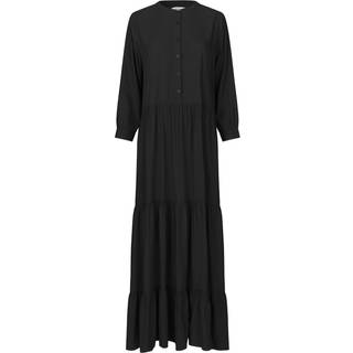Lollys Laundry Neell Maxi Dress Ls Dress 90028-3006 99 Black (S)