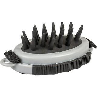 Massagebørste til hunde – Sort/grå