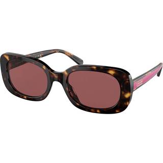 Coach HC8358F CD868 Asian Fit 512069 56 Solbriller Kvinder Tortoiseshell - Dark Tortoise - 56mm