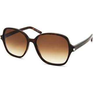 SAINT LAURENT Kvinde CLASSIC 8 004 Solbriller Acetat Havana Brun Oversize Normal Skygge