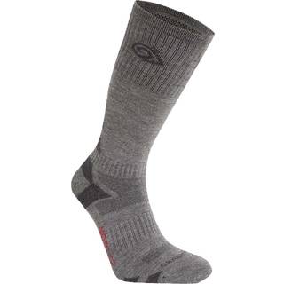 Craghoppers Nosilife Adventure Wool Socks Vandresokker størrelse 36-38 farve grå
