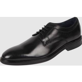 JOOP! Herren Derby schwarz Glattleder