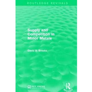 Supply and Competition in Minor Metals