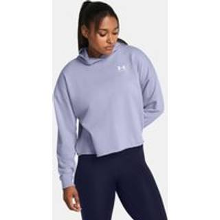 Sweatshirt med hætte Under Armour Rival Terry Oversized Hoodie 1382736-539 Størrelse S