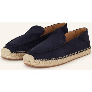 BOSStil mænd. 50516853 Navy Madeira Espadriller i læder (45), Fast, Ingen, Casual, Blå
