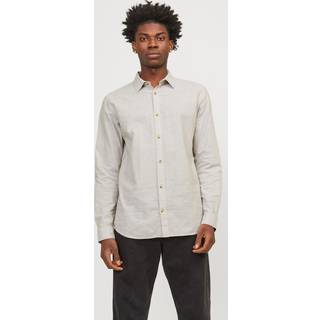 JJESUMMER LINEN BLEND SHIRT LS SN