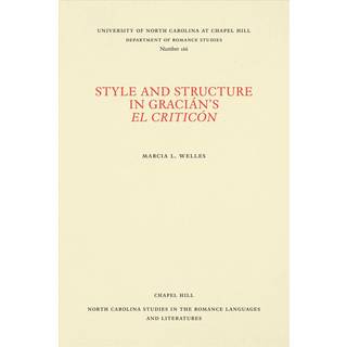 Style and Structure in Gracian's El Criticon