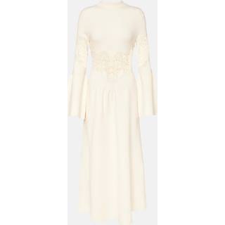ChloÃ© Wool-blend maxi dress - neutrals - XL
