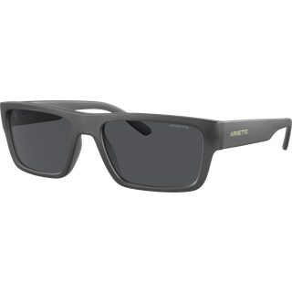 Arnette AN4338 Phoxer 278687 57 Solbriller Mænd Grå - Opaque Dark Grey - 57mm