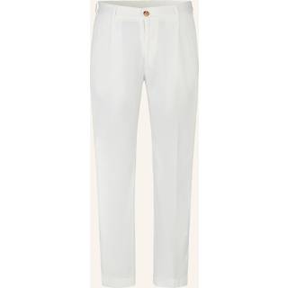 JOOP! Herren Bundfaltenhose weiß