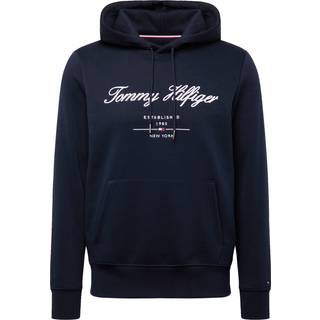 Tommy Hilfiger Herren Hoodie blau Logo und Motiv