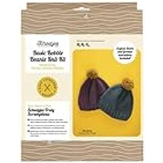 Scheepjes Basic Bobble Beanie Knit Kit - Komplet håndværkssæt til stilfulde håndlavede beanie hatte