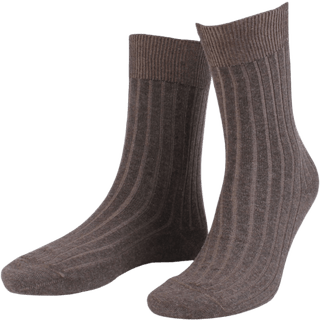 Amanda Christensen True Ankle Rib Sock - Brown - Str 43/46