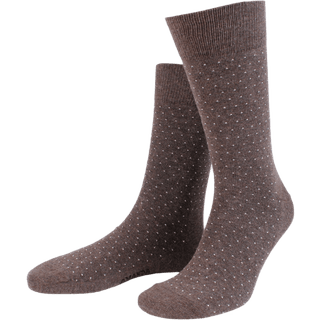 Amanda Christensen True Ankle Dot Sock - Brown - Str 39/42
