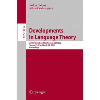 Developments in Language Theory