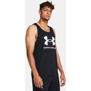 Tanktop Under Armour UA SPORTSTYLE LOGO TANK 1382883-001 Størrelse S