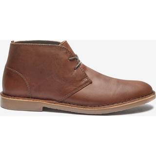 Next Tan Brown Leather Desert Boots