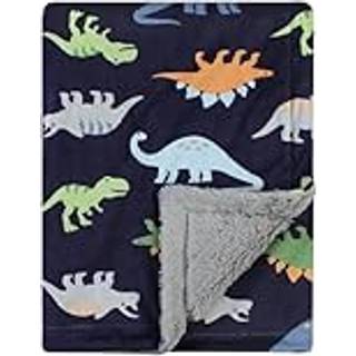 Hudson baby unisex baby plys t?ppe med lodret binding og ryg dinosaurer en st?rrelse