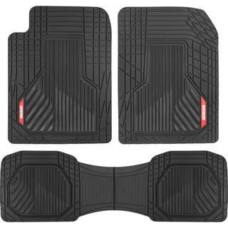 Motor Trend Adventuremax Bilgulvm?tter Fuldt s?t - Holdbare gummigulvm?tter til biler med affald Fangsker riller All vejrinteri?rbeskyttelse til