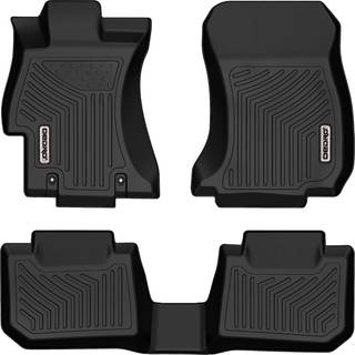 Oedro gulvmåtter, der er kompatible med 2016-2017 Subaru Crosstrek 2012-2016 Impreza 2015-2021 WRX/WRX STI 2013-2015 XV Crosstrek (Subaru/XV/Cros