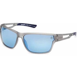 Timberland Mand TB00001 20D Solbriller Injiceret Grå Røg Firkantet Polariseret