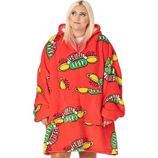 Vanilla Underground Vanilla Underground Red Friends Adult Blanket Hoodie