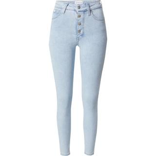 Calvin Klein Jeans High Rise Super Skinny Ankle Light Denim 29