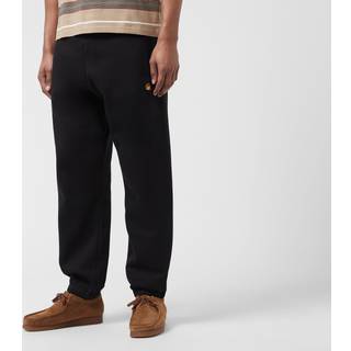 Bukser Carhartt WIP Chase Sweat Pant Black/ Gold XXL - Gold - XXL