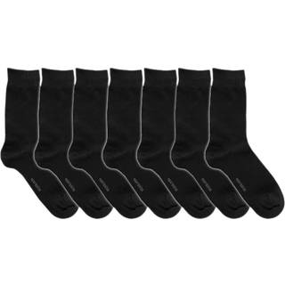 Resteröds 7-pak Bamboo Socks Travel Bag - Black - Str 40/45