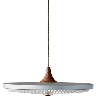 Le klint soleil pendel s 35cm silver cloud røget eg papir