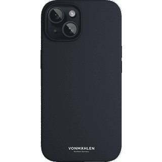 Vonmählen iPhone 15 Eco Silikone Bagside Cover - MagSafe Kompatibel - Navy