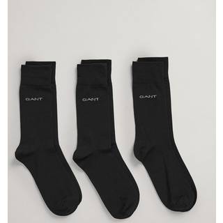 GANT Herre 3-Pack merceriserede bomuldssokker (43-45)