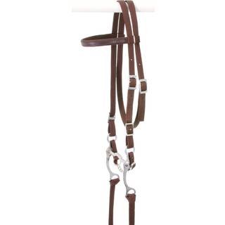 H?rd 1 King -serie Nylon Browband Bridle Brown Horse