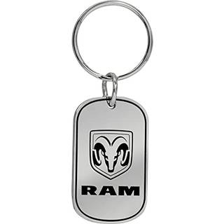 Plastolor 004229 Dodge Ram Logo Hund Tag Metal Keychain