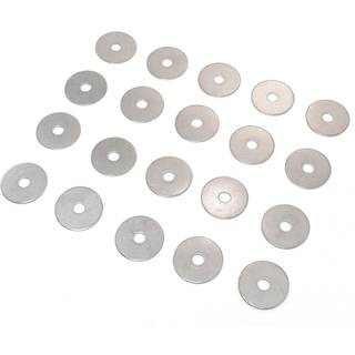 Shkiby [40 Pack] 1/4 """" X 1-1/4 """" OD Rustfrit st?l Fender Washer-V?lg st?rrelse metal fladskiver til bolte 18-8 (304) Rustfrit st?l