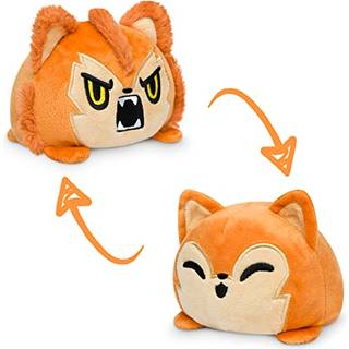 Teeturtle - Den originale Reversible Werewolf Plushie - s?de sensoriske fidget -udstoppede dyr, der viser dit hum?r - perfekt til Halloween!