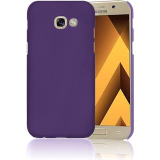 Samsung Galaxy A5 (2017) gummibelagt plastikcover - Lilla