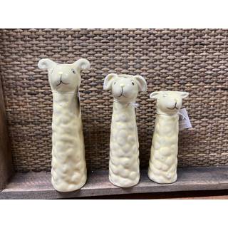 Speedtsberg - Vase gul får H15cm