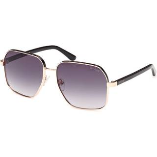 Guess GU00107 05B 58 Solbriller Kvinder Guld - Shiny Rose Gold Black on Top - 58mm