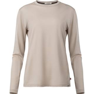 Aclima Women's LightWool 180 Crewneck Simply Taupe, M