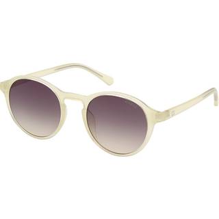 Guess GU00062 93B 51 Solbriller Mænd Grøn - Shiny Frosted Light Green - 51mm
