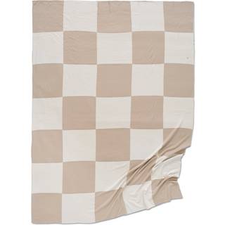 Classic Collection Square plaid 130x170 cm Beige-hvid