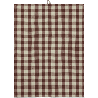 Hale Tea Towel - Cinnamon/Grey Green