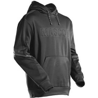 MASCOT CUSTOMIZED fleece hættetrøje, sort - S