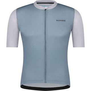 Shimano Aria Short Sleeves Jersey Cykeljersey størrelse XL farve grå