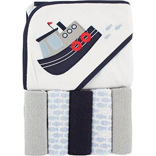 Luvable venner unisex baby h?tte h?ndkl?de med fem vaskeklud sl?beb?d en st?rrelse