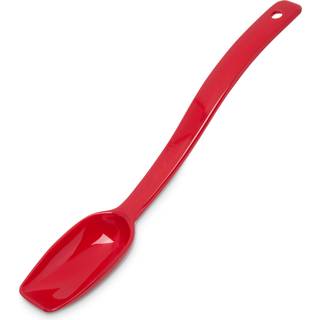 Carlisle Foodservice Products Plastic Solid Spoon 9 tommer r?d