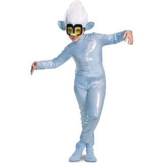 Tiny Diamond Costume Trolls World Tour Tiny Diamond Troll kostume til b?rn med hovedstykke klassisk st?rrelse ekstra lille (3T-4T) flerfarvet