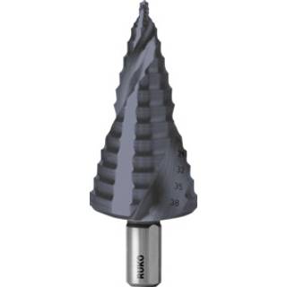 Trappebor HSS-RUnaTec m/Flowstep spids, 9-38 mm