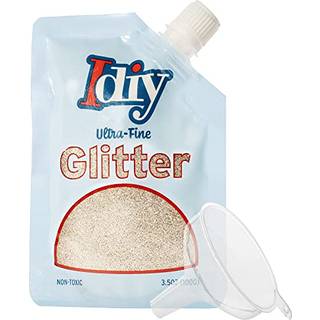 Idiy ultra fin glitter (100 g 3,5 oz pose) w let pour taske & tragt sunkissed guld ekstra fine-ikke-giftig DIY Arts & Crafts School Projects Fest